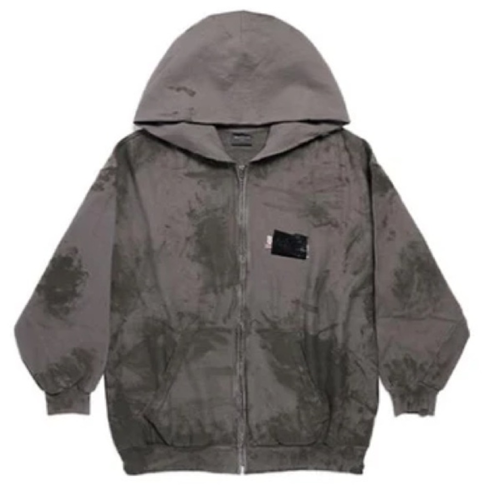 Balenciaga muddy gaffer hoodie